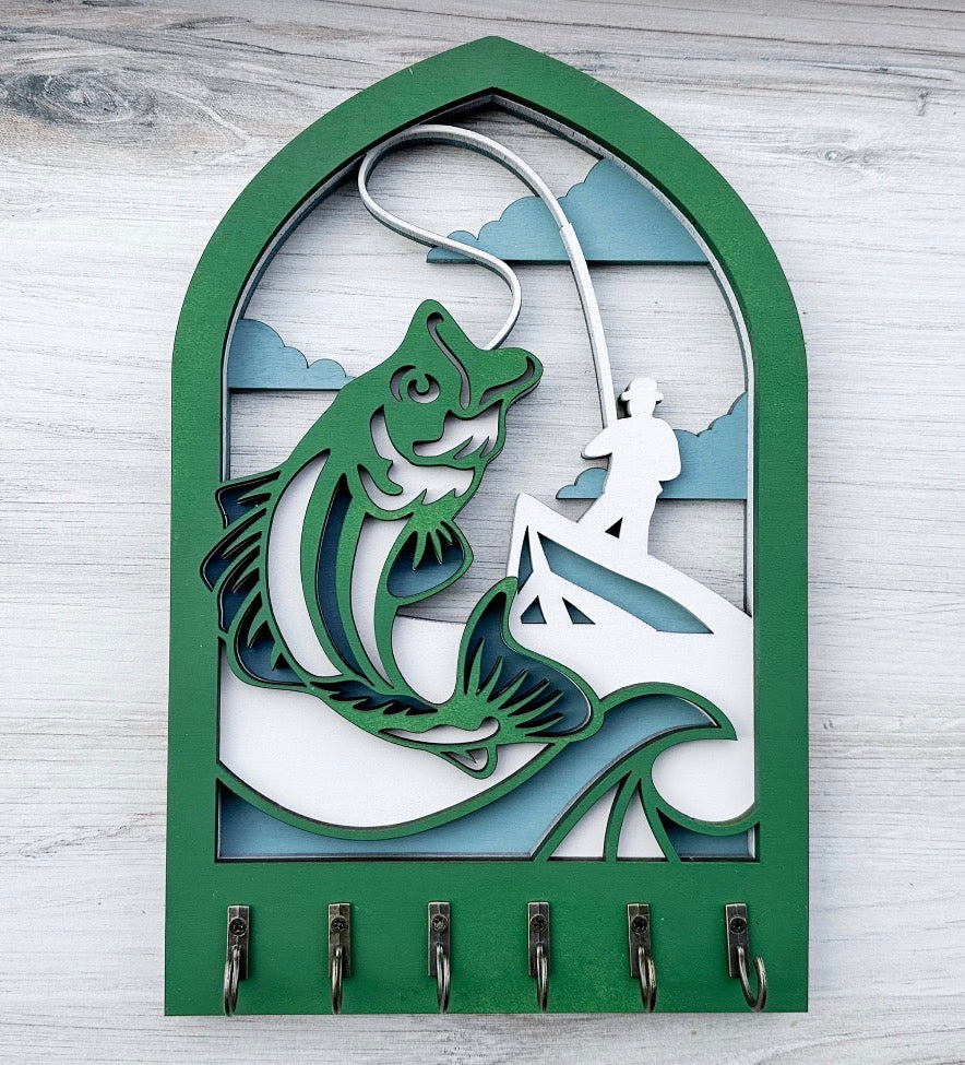 Arched Style Keyholder or Sign