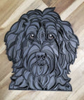 3D Layered Goldendoodle Sign