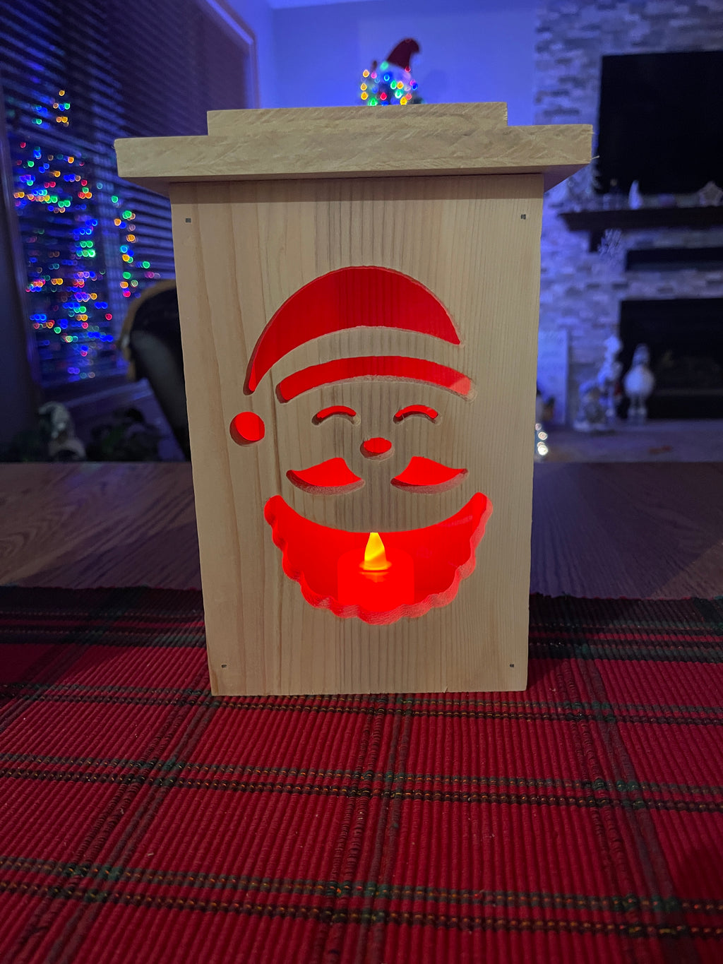Rustic Cedar Holiday Lanterns