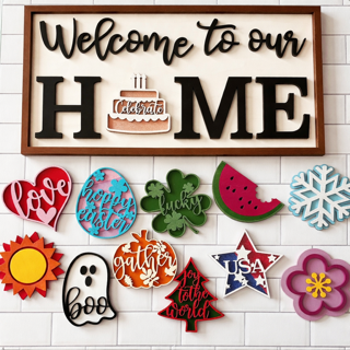 Welcome to our Home Interchangeable Sign